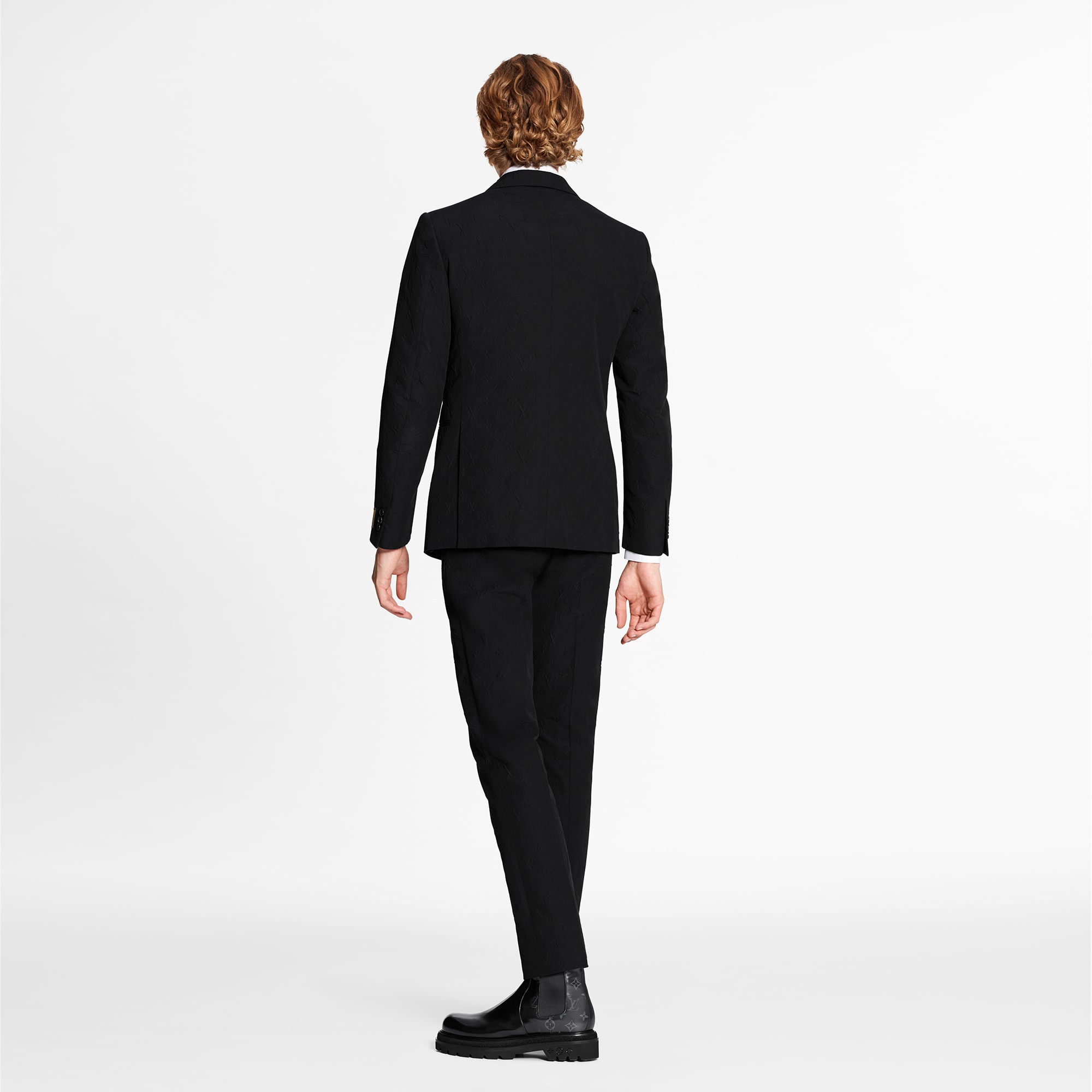 Embossed Monogram SingleBreasted Jacket Ready to Wear LOUIS VUITTON